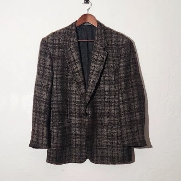Lubiam Men's Virgin Wool Sports Coat Blazer Size 50R - Picture 1 of 7